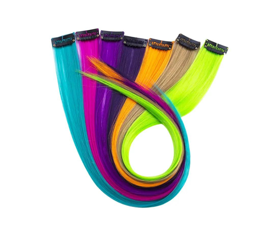 Fashion Mini Craw Hair Clips - Multi Colour Set of 12
