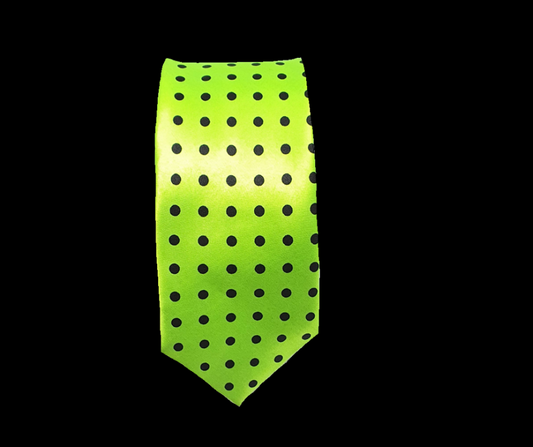 Fluro Green Tie