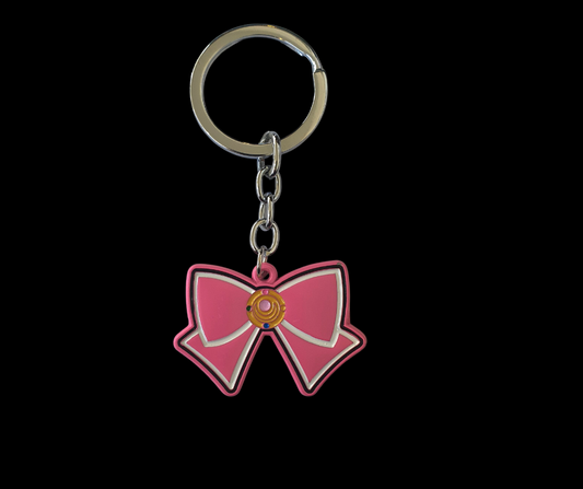 SM Key Chain Pink Bow