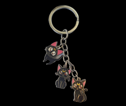 SM Key Chain Black Cats